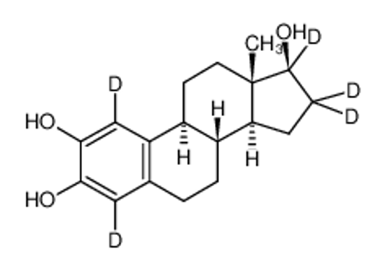 Picture of 2-HYDROXY-17BETA-ESTRADIOL-1,4,16,16,17-D5