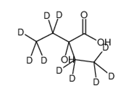 Picture of 2-ETHYL-D5-2-HYDROXYBUTYRIC-3,3,4,4,4-D5 ACID