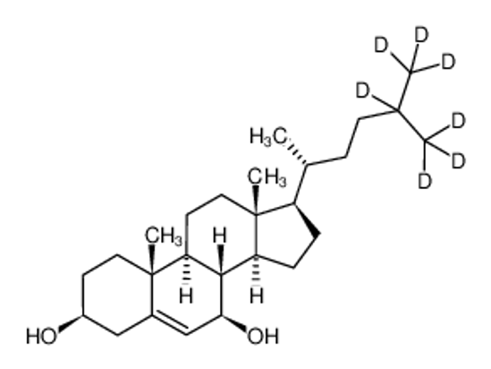 Picture of 7BETA-HYDROXYCHOLESTEROL-25,26,26,26,27,27,27-D7