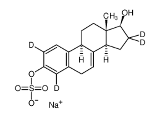 Picture of SODIUM 17BETA-DIHYDROEQUILIN-2,4,16,16-D4 3-SULFATE