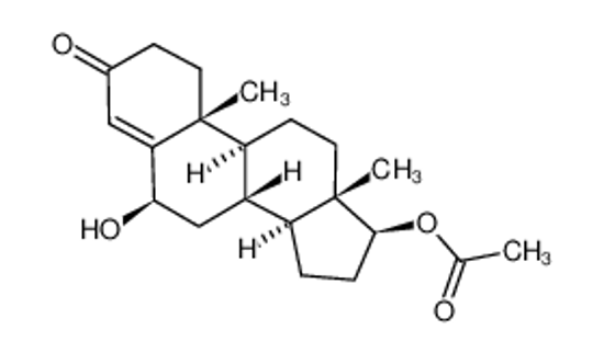 Picture of 17β-Acetoxy 6β-Hydroxy Testosterone