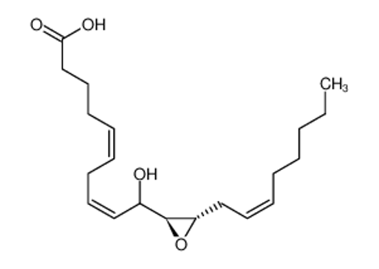 Picture of 10-hydroxy-10-[(2R,3S)-3-oct-2-enyloxiran-2-yl]deca-5,8-dienoic acid