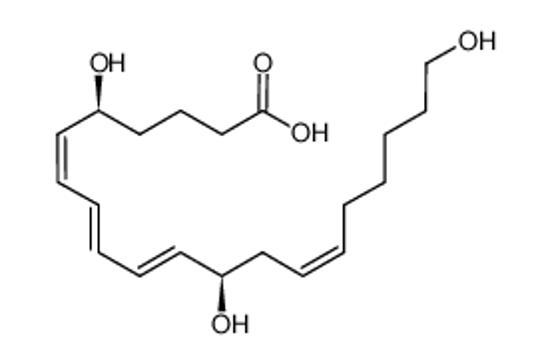 Picture of (5S,12R)-5,12,20-TRIHYDROXY-(6Z,8E,10E,14Z)-EICOSATETRAENOIC ACID