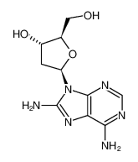 Изображение 8-AMINO-2'-DEOXYADENOSINE