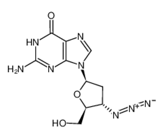 Picture of 3'-AZIDO-2'-3'-DIDEOXYGUANOSINE