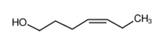 Picture of cis-4-Hepten-1-ol
