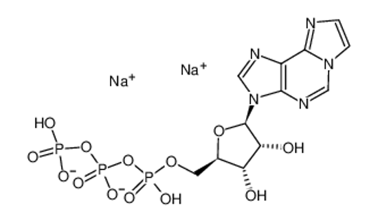 Picture of disodium,[[(3,4-dihydroxy-5-imidazo[2,1-f]purin-3-yloxolan-2-yl)methoxy-hydroxyphosphoryl]oxy-oxidophosphoryl] hydrogen phosphate