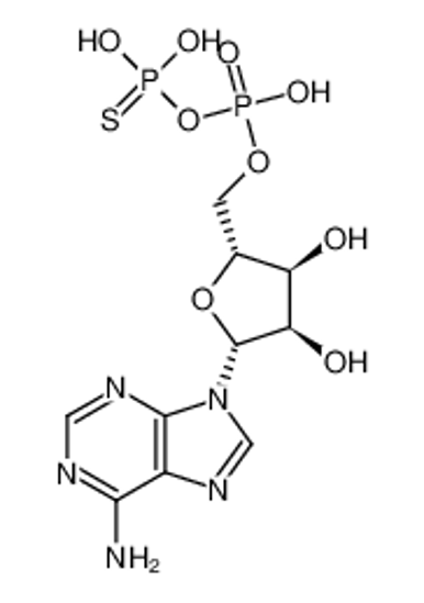 Picture of adenosine 5'-O-(2-thiodiphosphate)