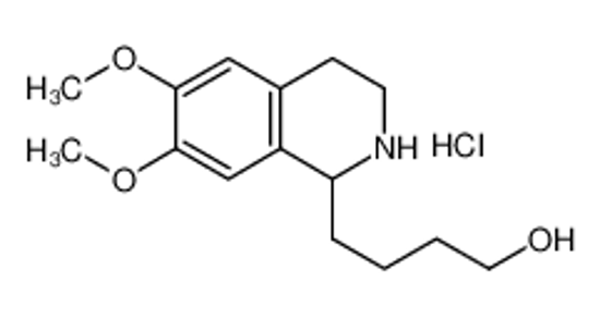 Picture of 4-(6,7-dimethoxy-1,2,3,4-tetrahydroisoquinolin-1-yl)butan-1-ol,hydrochloride