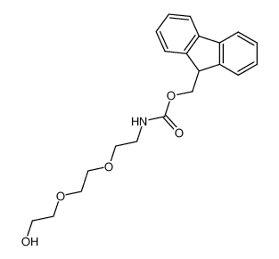 Imagem de 9H-fluoren-9-ylmethyl N-[2-[2-(2-hydroxyethoxy)ethoxy]ethyl]carbamate