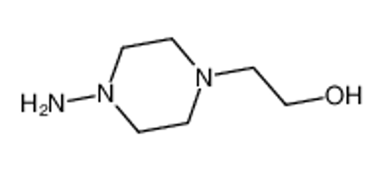 Picture of 1-Amino-4-(2-hydroxyethyl)piperazine