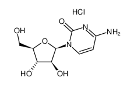 Picture of CYTOSINE β-D-ARABINOFURANOSIDE HYDROCHLORIDE
