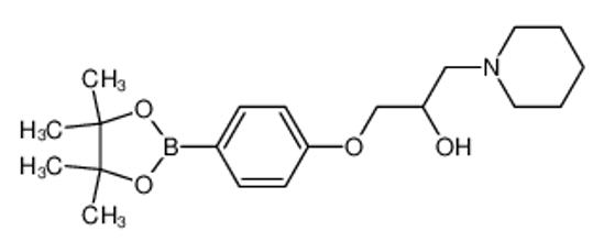 Picture of 1-(Piperidin-1-yl)-3-(4-(4,4,5,5-tetramethyl-1,3,2-dioxaborolan-2-yl)phenoxy)propan-2-ol
