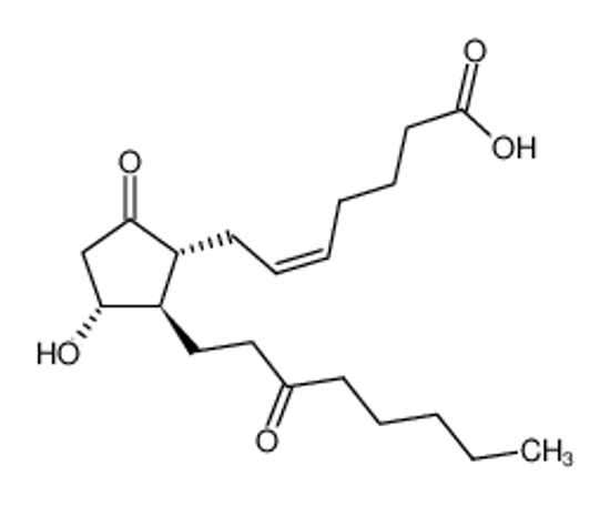 Picture of 13,14-dihydro-15-oxo-prostaglandin E2