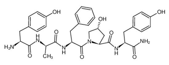 Picture of (D-ALA2,HYP4,TYR5)-β-CASOMORPHIN (1-5) AMIDE ACETATE SALT