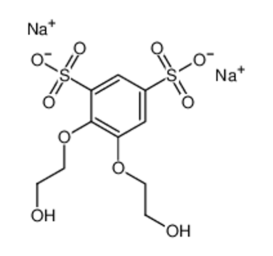 Picture of 4,5-Bis(2-hydroxyethoxy)benzene-1,3-disulfonic acid, disodium salt