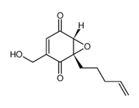 Picture of 7-Oxabicyclo[4.1.0]hept-3-ene-2,5-dione,3-(hydroxymethyl)-4-(1E)-1-pentenyl-,(1S,6R)-(9CI)