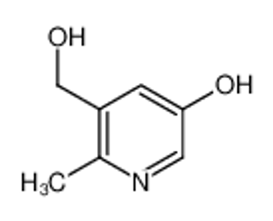 Изображение 3-Pyridinemethanol,5-hydroxy-2-methyl-(9CI)