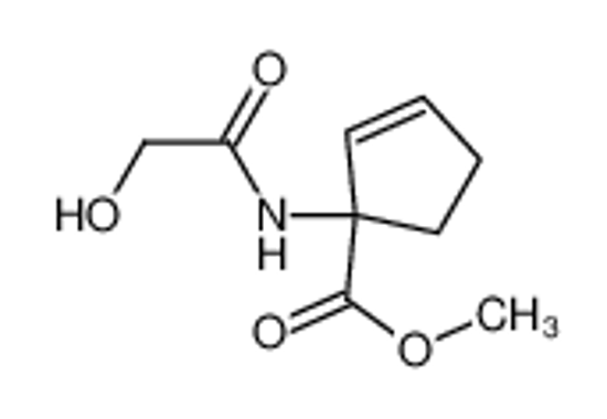 Picture of 2-Cyclopentene-1-carboxylicacid,1-[(hydroxyacetyl)amino]-,methylester,