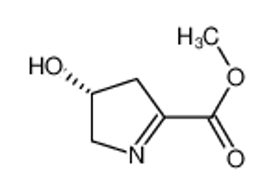 Picture of 2H-Pyrrole-5-carboxylicacid,3,4-dihydro-3-hydroxy-,methylester,(R)-(9CI)