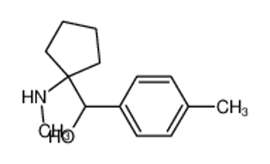 Picture of Benzyl alcohol, p-methyl-α-[1-(methylamino)cyclopentyl]- (8CI)