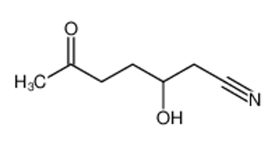 Picture of 3-hydroxy-6-oxoheptanenitrile