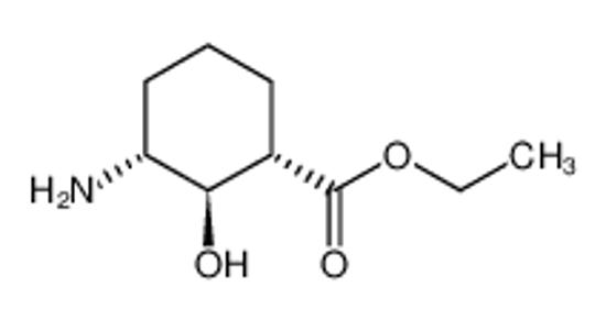 Picture of Cyclohexanecarboxylic acid, 3-amino-2-hydroxy-, ethyl ester, (1alpha,2beta,3alpha)- (9CI)