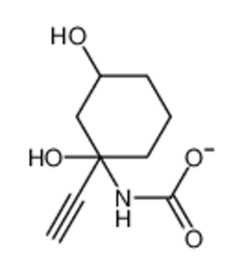 Picture of 1,3-Cyclohexanediol,1-ethynyl-,1-carbamate,cis-(9CI)