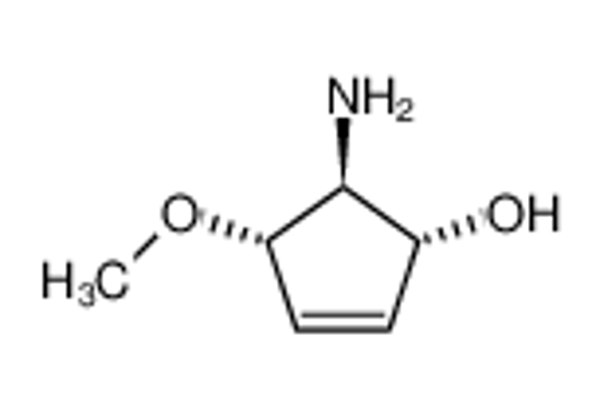 Picture of 2-Cyclopenten-1-ol,5-amino-4-methoxy-,(1alpha,4alpha,5beta)-(9CI)