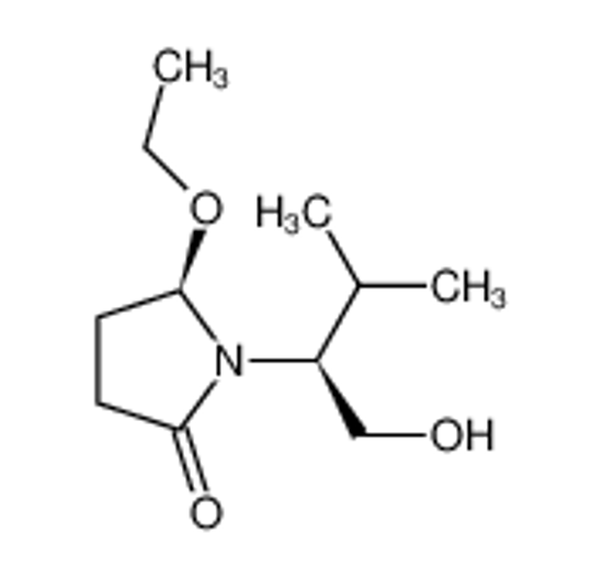 Picture of 2-Pyrrolidinone,5-ethoxy-1-[1-(hydroxymethyl)-2-methylpropyl]-,[R-(R*,S*)]-(9CI)