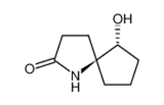 Picture of 1-Azaspiro[4.4]nonan-2-one,6-hydroxy-,trans-(9CI)