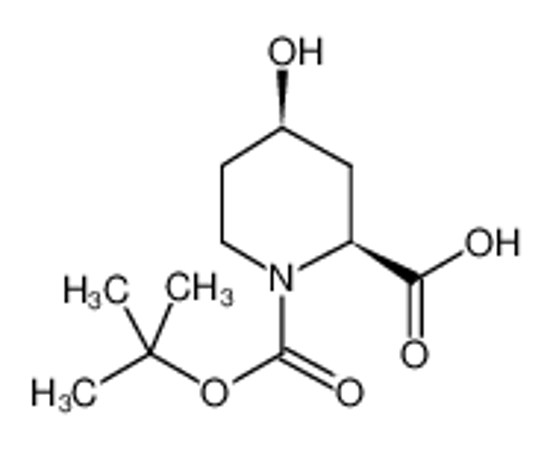 Picture of (2S,4R)-1-(tert-Butoxycarbonyl)-4-hydroxypiperidine-2-carboxylic acid