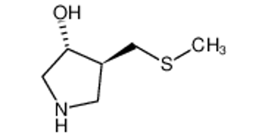 Изображение 3-Pyrrolidinol,4-[(methylthio)methyl]-,(3R,4S)-(9CI)