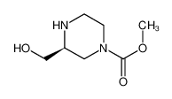 Picture of methyl (3S)-3-(hydroxymethyl)piperazine-1-carboxylate