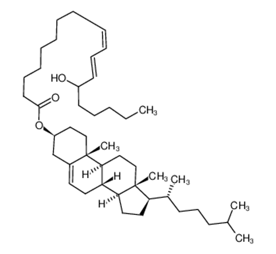 Picture of (17-heptan-2-yl-10,13-dimethyl-2,3,4,7,8,9,11,12,14,15,16,17-dodecahydro-1H-cyclopenta[a]phenanthren-3-yl) 13-hydroxyoctadeca-9,11-dienoate
