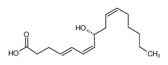 Picture of (8R)-8-hydroxyhexadeca-4,6,10-trienoic acid