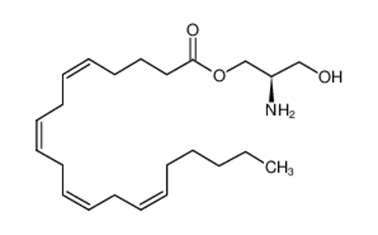 Picture of N-(1,3-dihydroxypropan-2-yl)icosa-5,8,11,14-tetraenamide