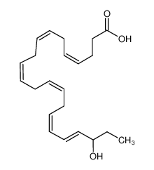 Picture of 20-hydroxydocosa-4,7,10,13,16,18-hexaenoic acid