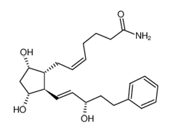 Изображение 17-PHENYL TRINOR PROSTAGLANDIN F2ALPHA AMIDE