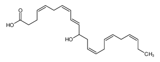 Picture of 11-hydroxydocosa-4,7,9,13,16,19-hexaenoic acid