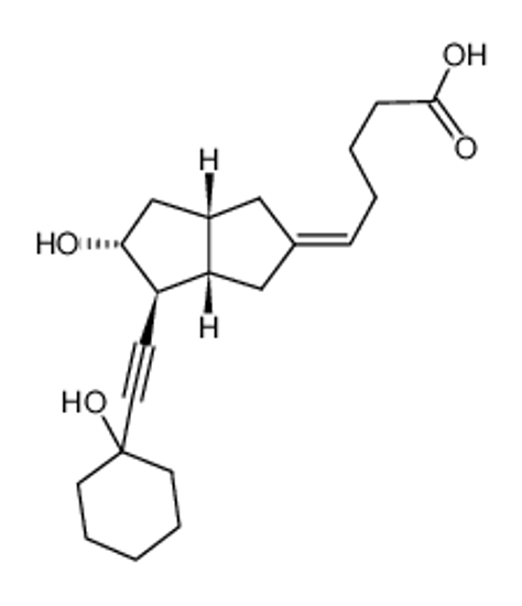 Picture of 5-[(4R)-5-hydroxy-4-[2-(1-hydroxycyclohexyl)ethyl]-3,3a,4,5,6,6a-hexahydro-1H-pentalen-2-ylidene]pentanoic acid