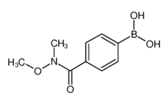 Picture of 4-(N,O-Dimethylhydroxylaminocarbonyl)phenylboronic acid