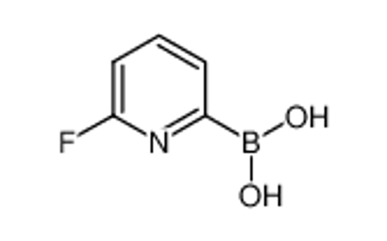 Picture of (6-fluoropyridin-2-yl)boronic acid