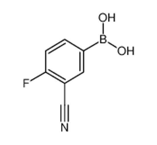 Picture of (3-cyano-4-fluorophenyl)boronic acid