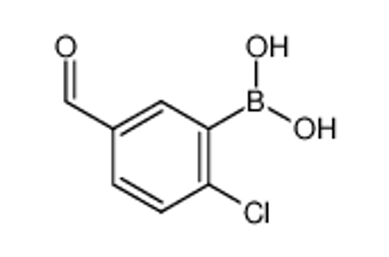 Picture of 2-Chloro-5-formylphenylboronic acid