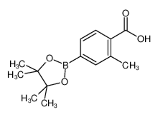 Picture of 2-Methyl-4-(4,4,5,5-tetramethyl-1,3,2-dioxaborolan-2-yl)benzoic acid