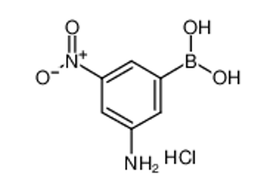 Picture of (3-amino-5-nitrophenyl)boronic acid,hydrochloride