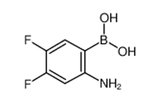 Picture of (2-Amino-4,5-difluorophenyl)boronic acid