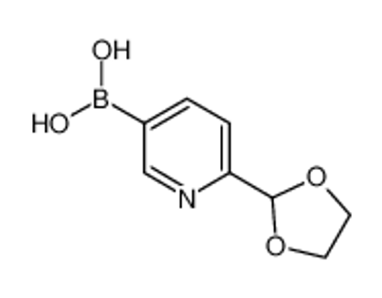 Imagem de (6-(1,3-Dioxolan-2-yl)pyridin-3-yl)boronic acid