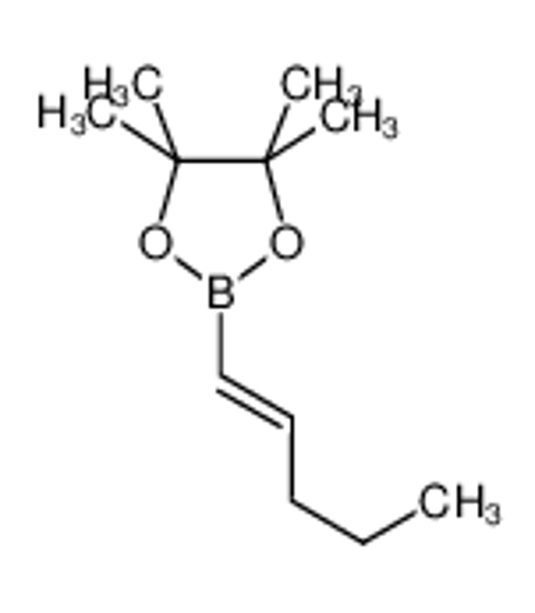 Imagem de 4,4,5,5-tetramethyl-2-[(E)-pent-1-enyl]-1,3,2-dioxaborolane